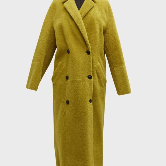 Nour Hammour Pistachio Coat - Picture 5 of 8